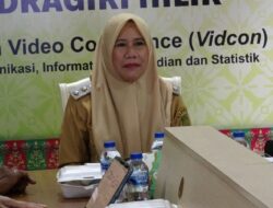 Wakil Bupati Inhil Yuliantini Mengikuti Peluncuran Pendidikan Antikorupsi Nasional Secara Virtual