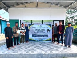 Petakkan Potensi Air Tanah di Pesantren Alfahmu Kampar oleh Mahasiswa Teknik Sipil UNRI