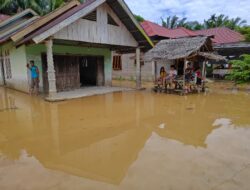 Banjir Melanda 526 Rumah di Empat Kecamatan Kuansing