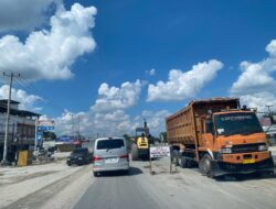 BPJN Riau Mempercepat Perbaikan 10 Titik Jalan Pekanbaru–Padang
