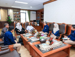 BPS Riau Berdiskusi dengan UIN Suska dan KOPERTAIS XII untuk Mematangkan Persiapan Sensus Ekonomi 2026