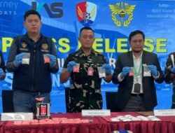 Sabu seberat 919 gram dan 1.653 ekstasi berhasil diamankan oleh petugas bandara sebelum dikirim ke Sulsel