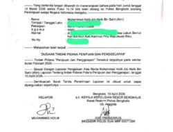 Rp 300 Juta Diduga Dipalsukan dan Disalahgunakan di Polres Bengkalis Tanpa Penjelasan yang Jelas