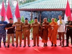 Kedatangan Bhikkhu Indonesia Walk for Peace 2026 Disambut Oleh Dandim Jombang