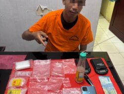 Polsek Tembilahan Hulu Mengungkap Kasus Narkotika, Seorang Pria Ditangkap dengan 7,52 Gram Sabu
