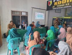 Program TMMD Ke-128 Kodim 0820/Probolinggo Dukung Sosialisasi Penanganan Sampah Rumah Tangga dan Pelatihan Pembuatan Eco Enzyme