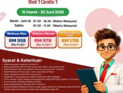 BRK Syariah dan Mahkota Medical Centre Menawarkan Promo MCU Beli 1 Gratis 1 untuk Nasabahnya