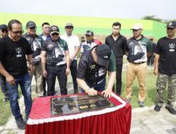 Dandim Jombang Mendampingi Danrem 082/CPYJ dalam Peresmian Lapangan Tembak SP3T di Desa Denanyar
