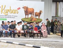 BRK Syariah Sumbangkan 19 Hewan Kurban, Menebar Kepedulian dan Kebersamaan