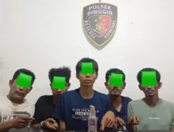 Polisi Menangkap Lima Pengguna Sabu di Talang Mandi, Satu Orang Masih Buron