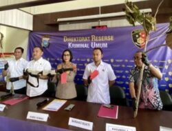 Polda Kepri Mengamankan Pemulung yang Menebang 300 Pohon Jati Emas di Batam