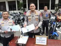 Razia Knalpot Brong dan Truk Tak Laik Jalan oleh Satlantas Polresta Barelang
