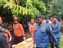 Polsek Pangean dan Tim Gabungan Menemukan Korban Tenggelam di Sungai Kuantan