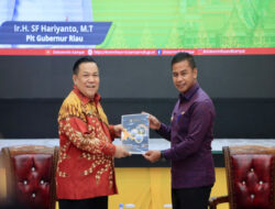 Bupati Ahmad Yuzar Menerima Kedatangan Plt Gubernur Riau di Kampar, Diskusikan Pajak Daerah dan Koperasi Merah Putih