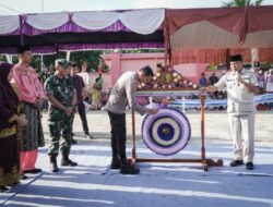 Prestasi Marching Band Santri Ponpes Imam Saleh Menarik Perhatian Ribuan Warga, Rayon I Inuman Resmi Dibuka